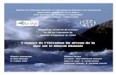 L'impact de l'élévation du niveau de la mer sur le ... · Mémoire de travail de fin d’études Diplôme d’Ingénieur de l’ESGT L'impact de l'élévation du niveau de la ...