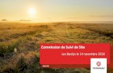Commission de Suivi de Site · 2018. 11. 5. · Commission de Suivi de Site Les Bardys le 14 novembre 2018 05/11/18. Sommaire 1. ... 2 postes de chargement et 1 poste mixte chargement/déchargement