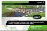 Mission Biodiversité pour le Lac Trois-Milles Partie 3...Biologiste Étudiante M. ENV Stagiaire chargée de projet Évaluation de l’état des arrages de astors du bassin versant