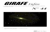 GIRAFE 44 Internet€¦ · GIRAFE Infos N° 44 - Page 3 ACTIVITES REALISEES A L’HIVER 2016 Samedi 23 Janvier 2016 : Réunion d’information et projets pour 2016 à l’annexe de