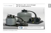 Notice de montage Français et d’utilisation GmbH/Waterman...6 Notice de montage et dutilisation installation de ltrage à sable ranais LISTE DES PIÈCES Réf. : Pompe de filtrage