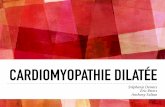 Cardiomyopathie Dilatée · OBJECTIFS DU COLLÈGE ROYAL 4.3 Démontrer ses connaissances sur le sujet suivant: 4.3.3 Pathophysiologie 4.3.3.1 Démontrer une compréhension d’une