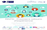 RGPD : Premiers retours d’expériencechairgovreg.fondation-dauphine.fr/.../180628_programme.pdf · 2018. 7. 2. · « business » au sein des entreprises : les premiers ayant mis