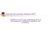 Reunion de secteurs Octobre 2017 - USEDA | USEDA€¦ · Une clause de revoyure prévoit l’hypothèse d’une modification du régime fiscal des provisions pour renouvellement,