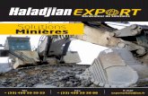 Solutions Minières - Haladjian · XXX Les presses à décheniller permettent d’intervenir rapidement et en toute sécurité sur chantier ou en atelier. $ = ˙ H X Services proposés