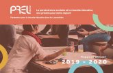 Rapport annuel 2019 - 2020...Lecture de l’IRC Côte-Nord, Soutien à la facilitation d’un atelier de réflexion de partenaires avec l’IRC Chaudière-Appalaches. Soutien à la