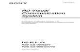 HD Visual Communication System5 Changement du son à envoyer au correspondant ..... 150 Sélection de l’entrée audio à l’aide des touches F1 à F4 (fonction) sur la