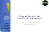 Tenue au flux laser des couches minces optiquescmdo.cnrs.fr/IMG/pdf/Gallais_-_couches_minces_optiques.pdf · New Carbon Materials, 22, 2007 “Laser damage initiation and growth of