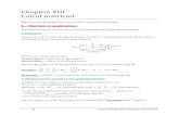 Département de Mathématiques d’Orsay - Chapitre VIII Calcul …rumin... · 2013. 6. 29. · I – Matrices et applications Les matrices sont un outil de calcul et de représentation