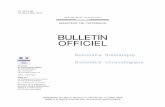 BULLETIN OFFICIEL · BULLETIN OFFICIEL DU MINISTÈRE DE L’INTÉRIEUR 15 DÉCEMBRE 2012. – INTÉRIEUR 2012/9 – THE – Page 4 Pages Décision no 1674/2 COMGEND-NCWF/BRH du 3