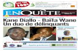 DENIERS PUBLICS DILAPIDÉS AU COSEC ET À LA LONASE Kane ... · informations, de lourdes charges planent au-dessus de sa tête et il pourrait bientôt rejoindre Amadou Kane Diallo