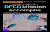 ÉDITION NUMÉRIQUE SAISON 2016-2017 DFCO Mission accomplies- · ÉDITION NUMÉRIQUE Jeudi 1er juin 2017 - Supplément spécial SAISON 2016-2017 DFCO Mission accomplie nAprès une