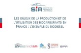 LES ENJEUX DE LA PRODUCTION ET DE UTILISATION ...turbo-moteurs.cnam.fr/publications/pdf/conference2_2020.pdfLe biodiesel est incorporé dans le gazole pour la production du B7 (maximum