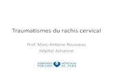 Prof. Marc-Antoine Rousseau Hôpital Avicenne Cours du samedi 13...Unstable odontoid fracture: surgical strategy in a 22-case series, and literature review. Orthop Traumatol Surg Res.