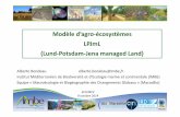 Modèle d’agro écosystèmes LPJmL (Lund Potsdam Jena ...LPJ‐DGVM: Dynamic Global Vegetation Model Modélisation du ... 1999 to 2080‐2099. Simulations MMD‐ ...