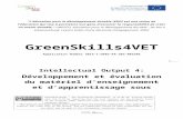 Greenskills4vet · Web view 4. 4. GreenSkills4VET - The Attribution-ShareAlike, or CC-BY-SA, license builds upon the CC-BY by requiring that the user licenses any new products based