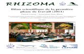 RHIZOMA - Peau-Bleue...RHIZOMA – Bilan scientifique 2011Page 6 I – Peau-Bleue et le lancement du projet RHIZOMA I.a – Définition des objectifs Suite à la sollicitation de l’Agence
