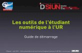 Les outils de l'étudiant numérique à l'UR · numero_etudiant@co.univ-reunion.fr passe par le BV. Soit vous consultez vos courriels par le BV, soit vous paramétrez un transfert