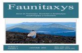 Faunitaxys f9 v04...Faunitaxys Revue de Faunistique, Taxonomie et Systématique morphologique et moléculaire Volume 4 Numéro 1 JANVIER 2016 ISSN : 2269 - 6016 Dépôt légal : Janvier