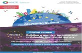 100 % digitale · 2020. 12. 1. · DIGIWORLD SUMMIT Digital Europe Building a positive, inclusive and sustainable post-Covid Society Les propositions de la communauté IDATE DigiWorld