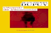 L’AVENIR DE L’ÉCONOMIEexcerpts.numilog.com/books/9782081307797.pdf · René Girard et la logique de l’économie, Seuil, 1979 (avec P. Dumouchel). Introduction à la critique