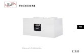 RODIN · 2020. 11. 7. · La RODIN assure une ventilation optimale du logement avec une récupération énergétique maximale. elle extrait l´air par les pièces techniques (Salle(s)