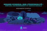 EMPLOIS, ENVIRONNEMENT ET JUSTICE SOCIALE · 2017. 6. 6. · document d’appui journÉe de rÉflexion sur l’ÉcofiscalitÉ 5 juin 2017 | montrÉal regard syndical sur l’ÉcofiscalitÉ