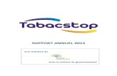 RAPPORT ANNUEL 2014 - Cancer · 2015. 10. 21. · Tabacstop - Rapport annuel 2014 - p. 6 3. Les conseils répondeur (CR) sont les appels vers des numéros de téléphone sur la liste