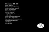 Beoplay E8 2...FRUtilisez la Bang & Olufsen App pour la configuration, la personnalisation du produit et les fonctionnalités d'amélioration de la musique. IT Utilizzare l'app Bang