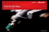 Danfoss Heating Liste de prix 2020 ... 2 Prix excl. TVA Danfoss AG / 2020 L'£©quipe en Suisse Marketing
