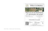 Département des Yvelines, commune de Villiers-le-Mahieu · 2019. 12. 5. · Villiers-le-Mahieu – 1re déclaration de projet – Dossier de présentation - 1 - Département des