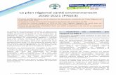 Le plan régional santé environnement 2016 2021 (PRSE3)...2018/05/18  · 3 - – Version arrêtée du 18 mai 2018 Axe 1 : Alimentation et eau destinée à la consommation humaine