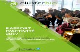 RAPPORT D’ACTIVITÉ 2019 - Cluster Bio...réseaux sociaux* Le travail initié sur les différents réseaux sociaux a permis au Cluster Bio d’accroître son rayonnement et son audience.