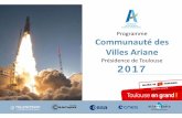 Présidence de Toulouse 2017 · 2017. 1. 27. · Festival Ciel en Fête1er au 5 juin 2017 Rendez‐vous Astronomie et Espace en Occitanie. Organisé par la Cité de l‘espace et