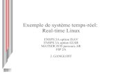 Poly de Real-time Linux - index-of.esindex-of.es/Computer/Cours_ 3 Plan du cours Fonctions de Real-time Linux – Compatibilité POSIX-1003.13 – Tâche périodique – Handler d'interruption