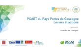 PCAET du Pays Portes de Gascogne Leviers et actions · 2019. 5. 6. · pour 2050 2015 –Loi de Transition Energétique pour la Croissance Verte (LTECV), des ... (Terra Gers, ecolabeleuropéen