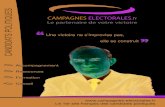 CAMPAGNES ELECTORALES Le partenaire de votre victoire … · 2018. 6. 5. · Pour une campagne électorale efficace et victorieuse Vous aider à vous préparer efficacement pour mener