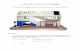 LE DEVELOPPEMENT DURABLE Réaliser la maquette d’une Maison à Ossature Boislewebpedagogique.com/gepetto/files/le-developpement... · 2008. 5. 7. · 1-Pourquoi, réaliser la maquette