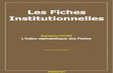 LES FICHES INSTITUTIONNELLES Les Fiches I 2013. 4. 15.¢  LES FICHES INSTITUTIONNELLES Les Fiches Institutionnelles