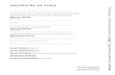 ORCHESTRE DE PARISmedias.orchestredeparis.com/pdfs/np170315-16.pdf · des bois de Josquin des Prés sur la mort de Ockeghem, le genre musical du «tombeau» caractérise la musique