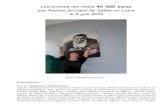 Les lycéens ont remis 40 000 eurosfestivaldeslyceens.free.fr/wp-content/uploads/2017/02/... · 2017. 2. 10. · Les lycéens ont remis 40 000 euros aux Restos du Cœur de Saône-et-Loire