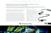 Focal lance une nouvelle gamme de casques audio nomadescasques audio nomades Focal est fière de présenter sa nouvelle collection de casques nomades, marquée par l’arrivée du