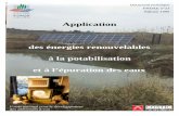 Application des énergies renouvelables à la potabilisation et à l ... … 23.pdf · 2015. 10. 5. · Ministère de l’Agriculture et de la Pêche FNDAE n° 23 Document technique