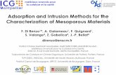Adsorption and Intrusion Methods for the Characterization of ... ... Adsorption and Intrusion Methods