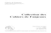 Collection des Cahiers de Fanjeaux - Bibliothèque cathare · 2020. 12. 2. · Le ﬁbßcher de ﬁMontsØgurﬂ et les bßchers de l™inquisition, (Y. Dossat). Centre d™Etudes