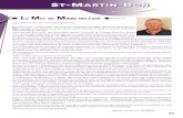 St-Martin-don · 2021. 1. 12. · St-Martin-don L e M ot du M aire-déLégué Saint Martin Donaise, Saint Martin Donais, Souleuvraise, Souleuvrais, c’est ainsi que s’appellent