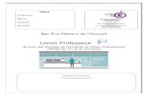 Livret Professeur - Académie de Dijoneconomie-gestion-lp.ac-dijon.fr/IMG/pdf/livret...Elève Bac Pro Métiers de l’Accueil Livret Professeur de suivi des Périodes de Formation