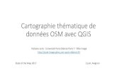 Cartographie thématique de données OSM avec QGISgeoteca.u-paris.fr/wp-content/uploads/2016/04/Atelier...Manuel de Cartographie. Principes, méthodes, applications. Nicolas LAMBERT,