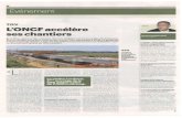 LES ECO - CUNDI 25 AVRIL 2016 EvénementL'ONCF ses chantiers Mohamed Rabie Khlie DG de I'ONCF être au rendez-vous de la mise en service du TGV, repoussée à 2018. Le projet de ...