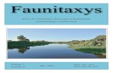Faunitaxys f46 v15 · 2019. 5. 10. · Faunitaxys Revue de Faunistique, Taxonomie et Systématique morphologique et moléculaire Volume 7 Numéro 6 Mai 2019 ISSN : 2269 - 6016 Dépôt